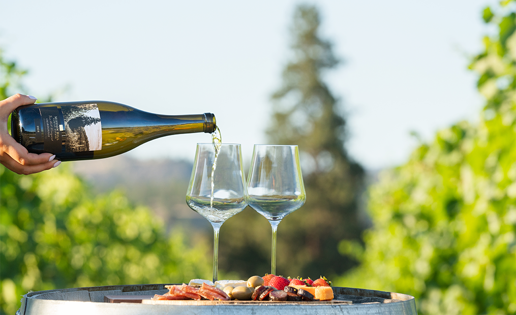 Courtyard Lunch Mission Hill Family Estate