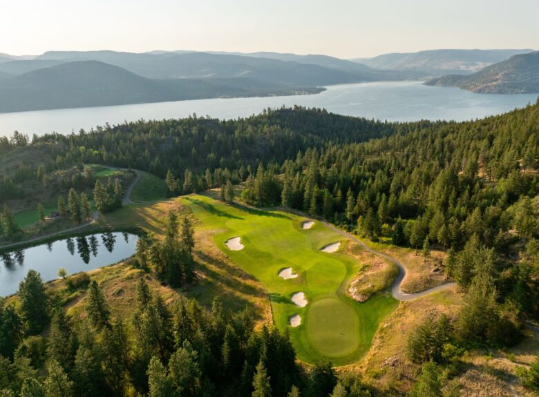 Predator-Ridge-Mission-Hill-Member-Golf-Event Predator Ridge Golf Course Aerial View